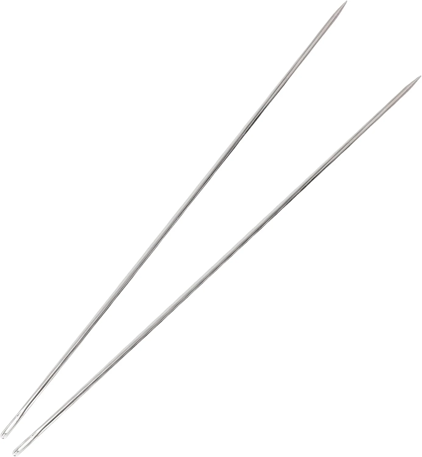 دو عدد سوزن روکش دوزی حرفه ای 12 اینچی، سوزن های خیاطی بلند، سوزن های دستی روکش دوزی مستقیم بلند، سوزن های خیاطی دستی با سوراخ بزرگ، برای روکش دوزی منزل، فرش، چرم، دوخت تعمیر بوم دو عدد سوزن روکش دوزی حرفه ای 12 اینچی، سوزن های خیاطی بلند، سوزن های دستی روکش دوزی مستقیم بلند، سوزن های خیاطی دستی با سوراخ بزرگ، برای روکش دوزی منزل، فرش، چرم، دوخت تعمیر بوم