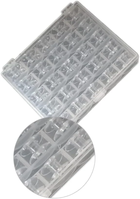 جعبه قرقره کاربردی، سازمان دهنده نخ خیاطی محکم، چند منظوره، جعبه سازمان دهنده نخ پلاستیکی با 25 قرقره، جعبه نگهداری قرقره جعبه قرقره کاربردی، سازمان دهنده نخ خیاطی محکم، چند منظوره، جعبه سازمان دهنده نخ پلاستیکی با 25 قرقره، جعبه نگهداری قرقره