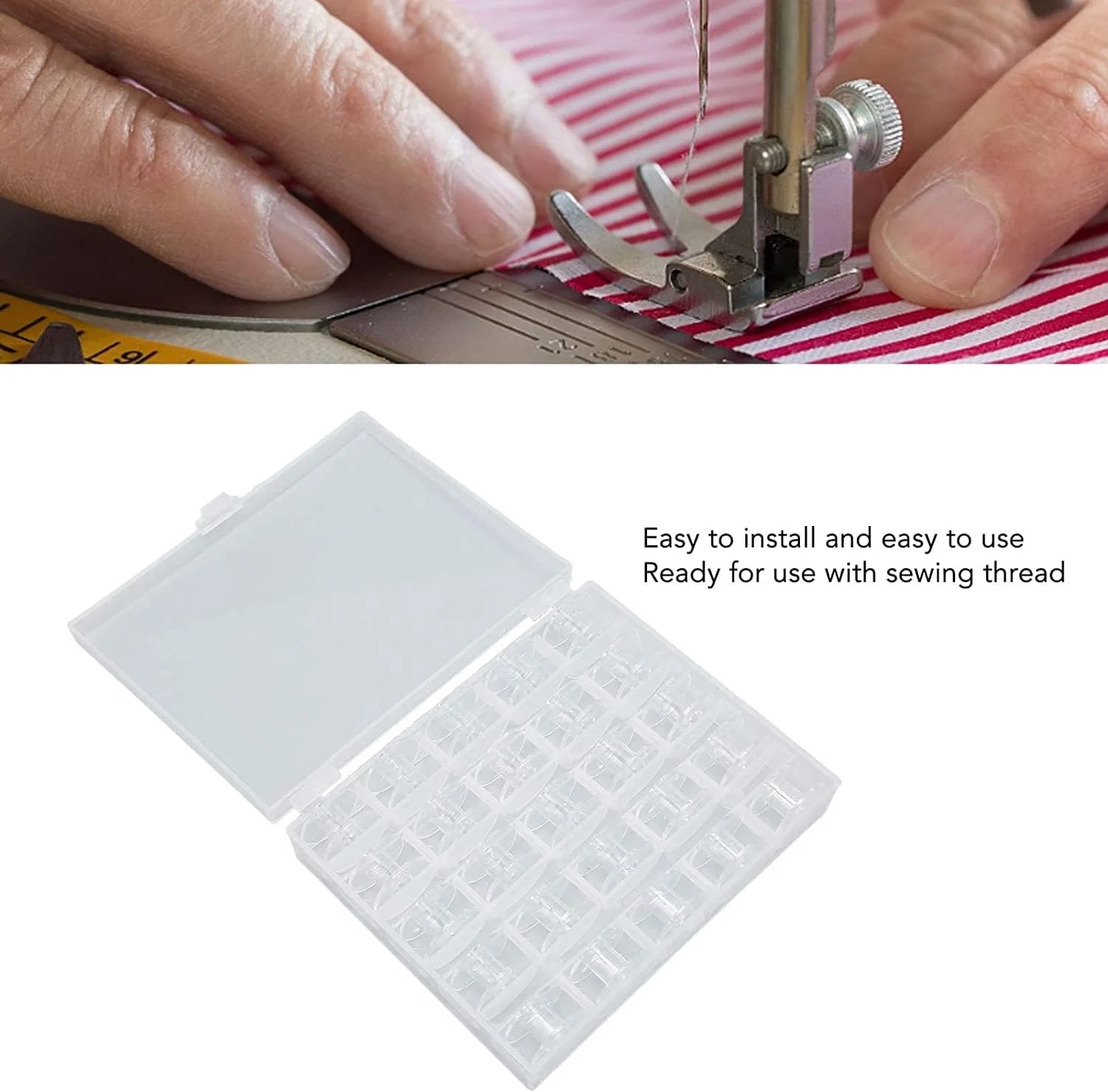 ماسوره های چرخ خیاطی پلاستیکی، ماسوره های پلاستیکی کاربردی چند منظوره سبک وزن شفاف برای چرخ خیاطی برقی ماسوره های چرخ خیاطی پلاستیکی، ماسوره های پلاستیکی کاربردی چند منظوره سبک وزن شفاف برای چرخ خیاطی برقی