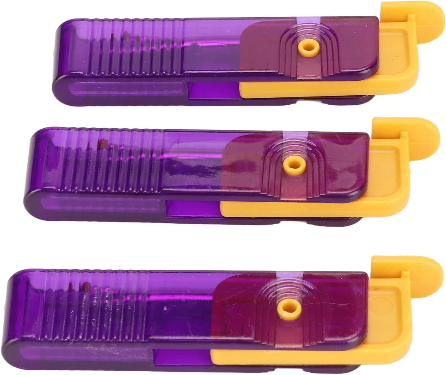 نخکش تاشو بنفش کاربردی با قابلیت چرخش 180 درجه، ابزار خیاطی مناسب نخکش تاشو بنفش کاربردی با قابلیت چرخش 180 درجه، ابزار خیاطی مناسب