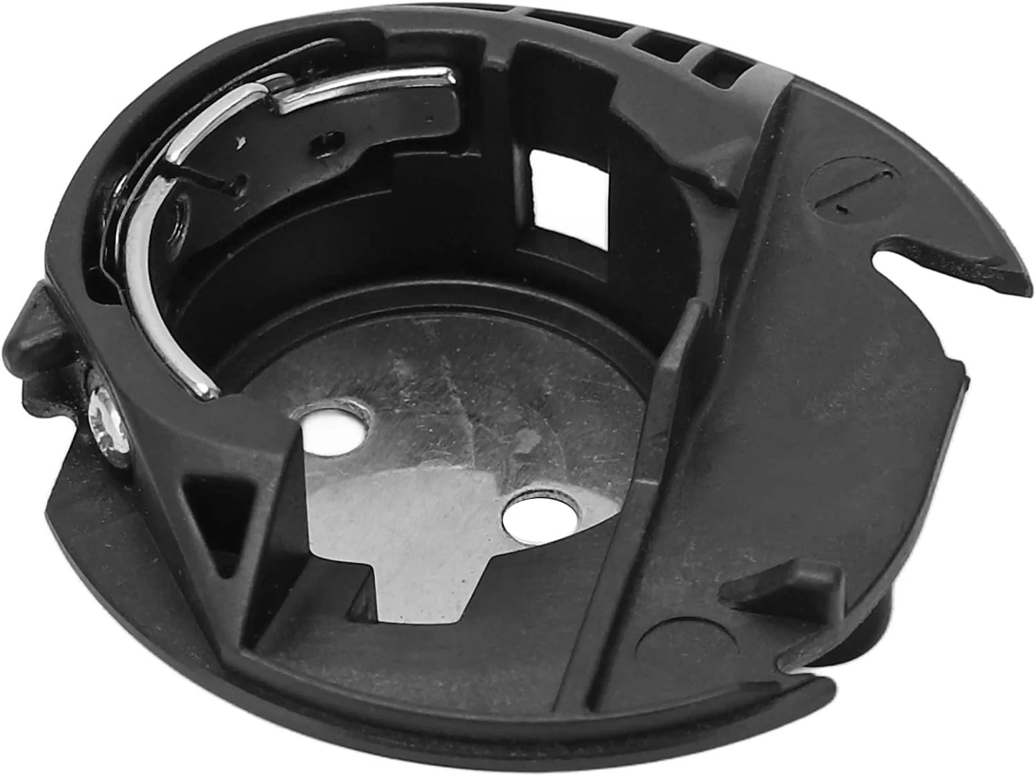 محفظه ماسوره چرخ خیاطی استیل ضد زنگ کاربردی و بادوام با ظاهر براق، ابعاد 3.5x3.8x1.3 سانتی متر، مناسب برای چرخ خیاطی خانگی مدل 7363 محفظه ماسوره چرخ خیاطی استیل ضد زنگ کاربردی و بادوام با ظاهر براق، ابعاد 3.5x3.8x1.3 سانتی متر، مناسب برای چرخ خیاطی خانگی مدل 7363