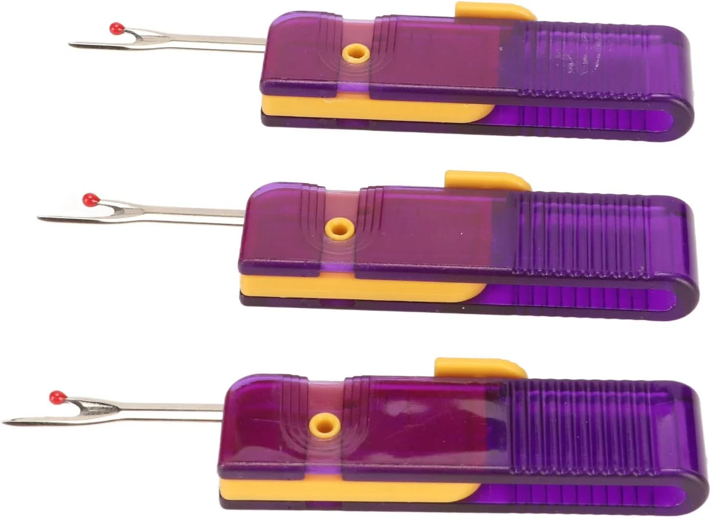 نخکش تاشو بنفش کاربردی با قابلیت چرخش 180 درجه، ابزار خیاطی مناسب نخکش تاشو بنفش کاربردی با قابلیت چرخش 180 درجه، ابزار خیاطی مناسب