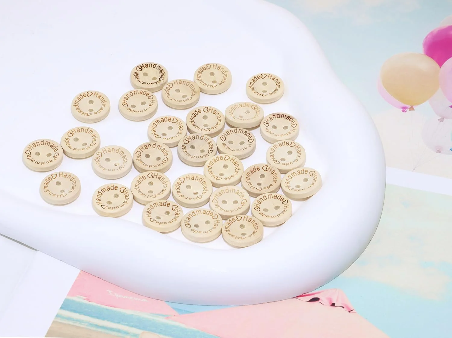 برچسب های چوبی گرد 15 میلی متری دست ساز PPhtony، دکمه های دارای 2 سوراخ برای کلاه، دستکش، خیاطی، اسکرپ بوک، لباس، تزئینات کریسمس، هدایای قلاب بافی خانگی، هنر، صنایع دستی، پروژه بافتنی، 30 عدد برچسب های چوبی گرد 15 میلی متری دست ساز PPhtony، دکمه های دارای 2 سوراخ برای کلاه، دستکش، خیاطی، اسکرپ بوک، لباس، تزئینات کریسمس، هدایای قلاب بافی خانگی، هنر، صنایع دستی، پروژه بافتنی، 30 عدد
