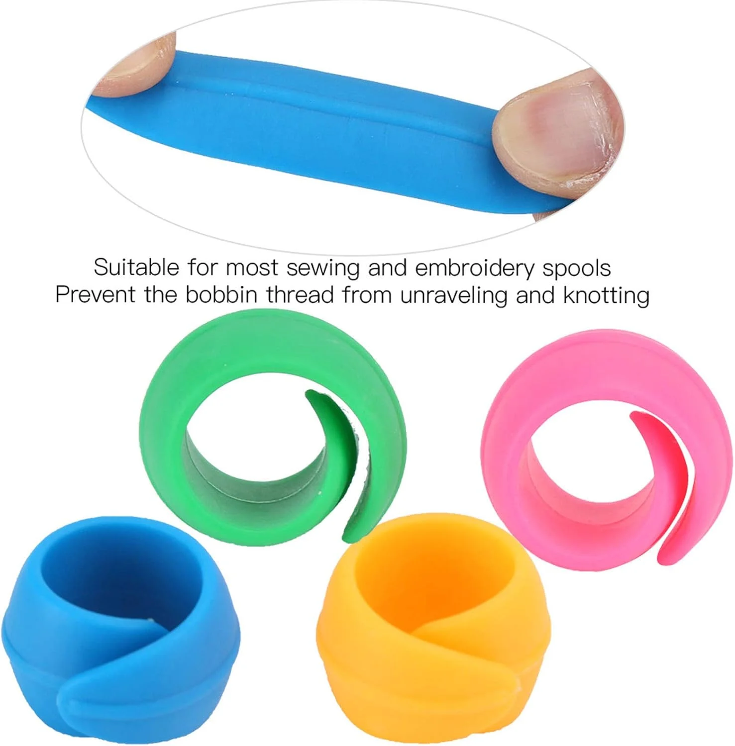 گیره نگهدارنده ماسوره، گیره نگهدارنده ماسوره سیلیکونی شیک و قابل حمل، راحت، ساده و محکم برای استفاده حرفه ای و عمومی خیاطی، قرقره های گلدوزی گیره نگهدارنده ماسوره، گیره نگهدارنده ماسوره سیلیکونی شیک و قابل حمل، راحت، ساده و محکم برای استفاده حرفه ای و عمومی خیاطی، قرقره های گلدوزی