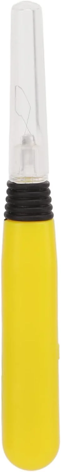 سوزن نخ کن LED قابل حمل، با باتری کار می کند، کاربری آسان، ابزار سوزن نخ کن پلاستیکی LED برای چرخ خیاطی، زرد سوزن نخ کن LED قابل حمل، با باتری کار می کند، کاربری آسان، ابزار سوزن نخ کن پلاستیکی LED برای چرخ خیاطی، زرد