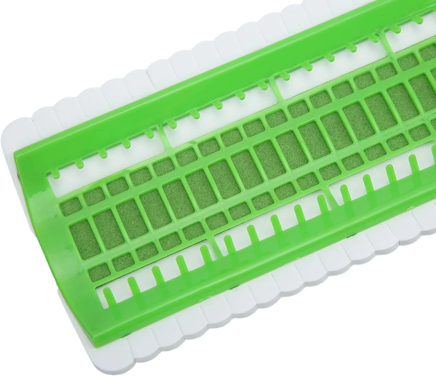 نظم دهنده نخ 50 تایی، نظم دهنده نخ گلدوزی کوک صلیبی با 4 کاغذ قابل تعویض برای طبقه بندی (سبز) نظم دهنده نخ 50 تایی، نظم دهنده نخ گلدوزی کوک صلیبی با 4 کاغذ قابل تعویض برای طبقه بندی (سبز)