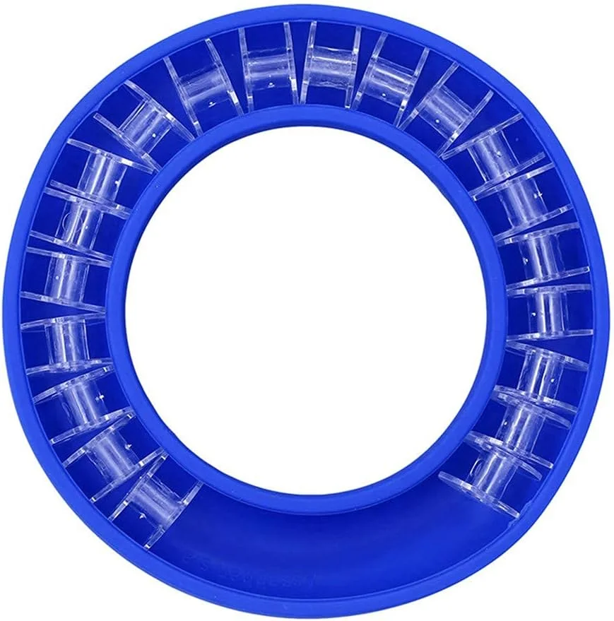 نگهدارنده ماسوره، حلقه نگهدارنده ماسوره سیلیکونی قابل حمل، سازمان دهنده ماسوره، لوازم جانبی گلدوزی و خیاطی