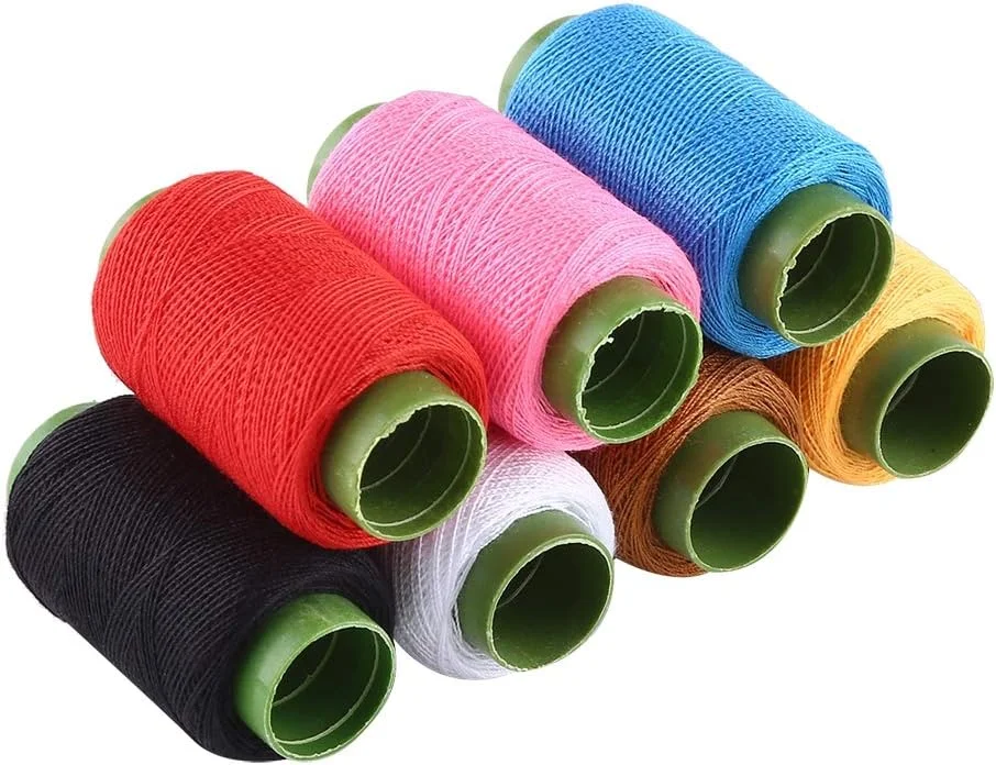 جعبه خیاطی 10 عددی، کیت لوازم خیاطی قابل حمل خانگی با جعبه پلاستیکی برای ساخت هنرهای خیاطی لباس [زرد]