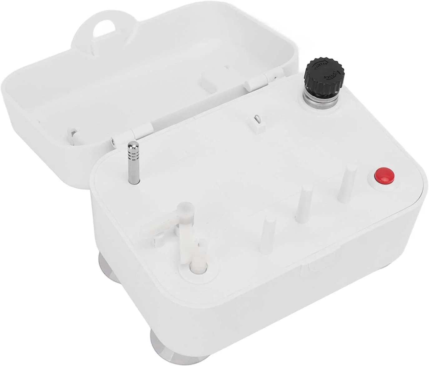 ماسوره پیچ اتوماتیک قابل حمل، ماسوره پیچ برقی USB با پایه نخ قرقره، ابزار سیم پیچی سریع و کارآمد برای چرخ خیاطی های خانگی و صنعتی