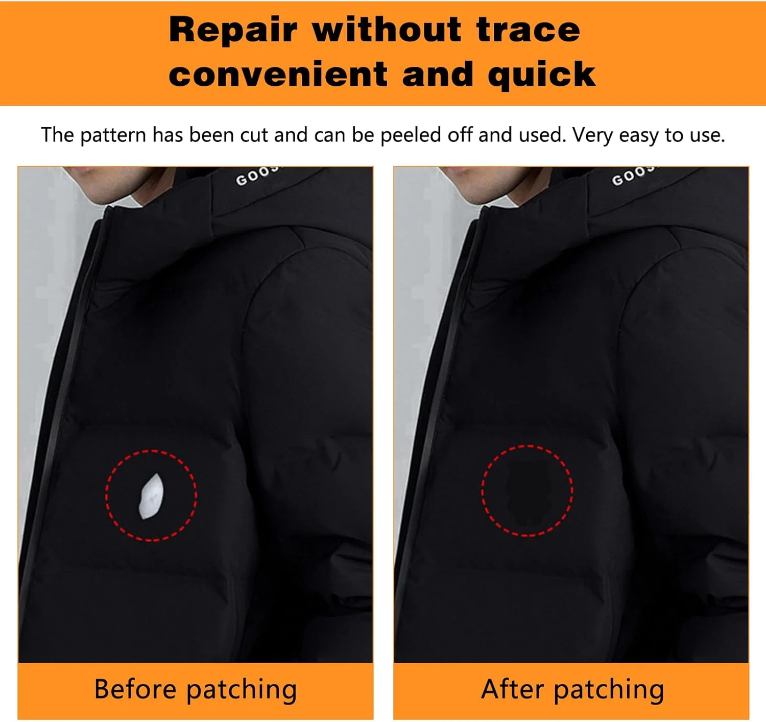 برچسب های تعمیر نایلونی POPAPIE برچسب های تعمیر نایلونی POPAPIE