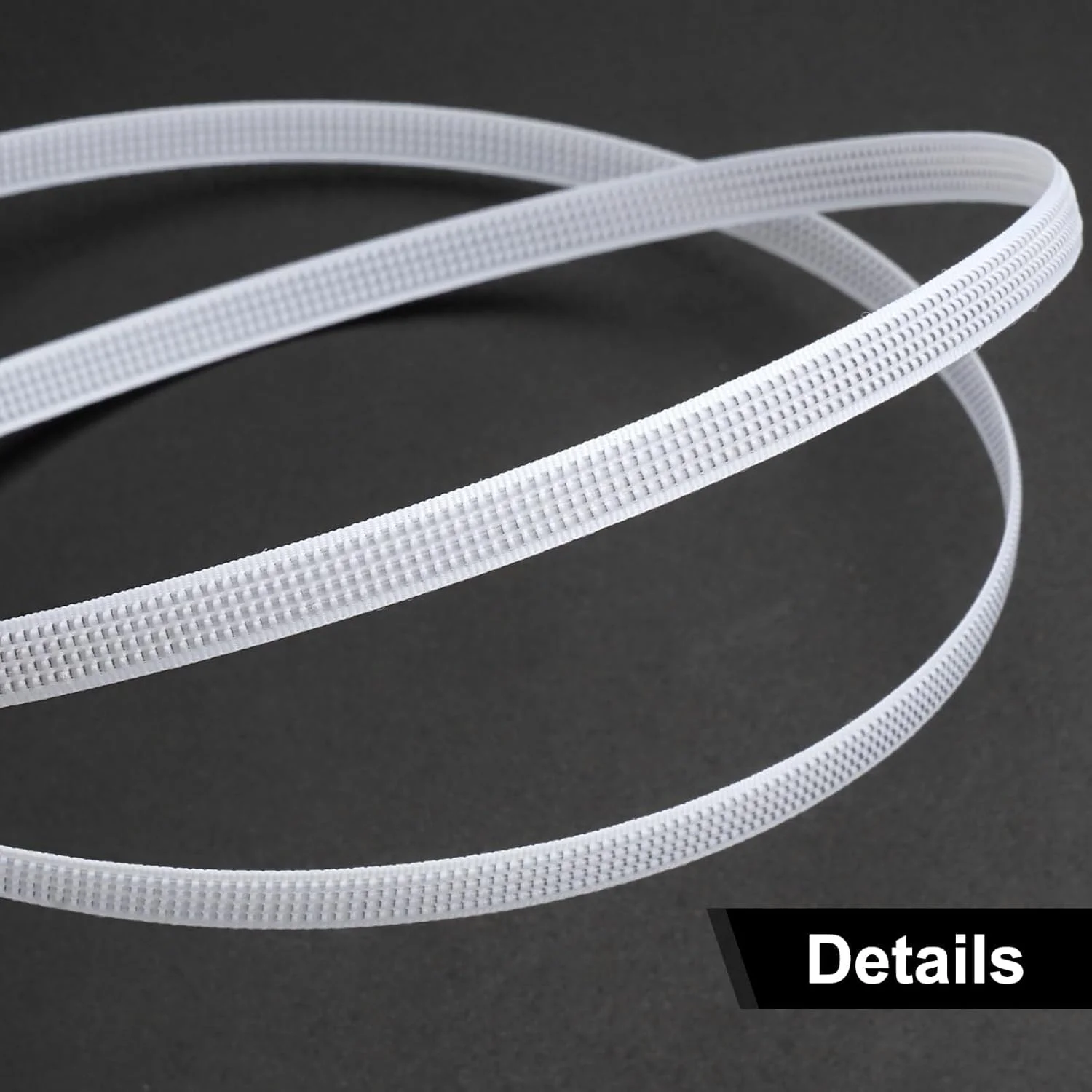 50 متر فنر کرست پلی استر 6 میلی متری، لوازم خیاطی برای لباس عروس کرینولین، کرست، دامن کرینولین، نوار لبه، بندهای جایگزین مواد برای خیاطی سوتین، فنر لباس عروس، خیاطی