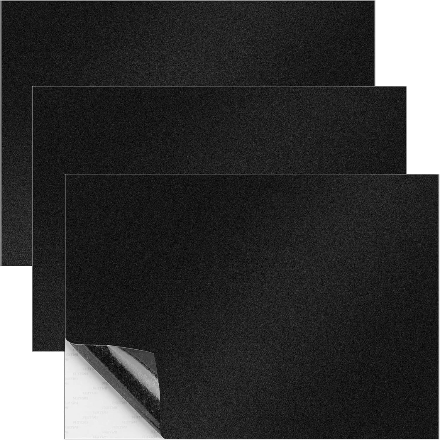 برچسب تعمیر نایلونی Pndeyo، 3 عدد، نوار تعمیر ژاکت پفی خود چسب، برچسب تعمیر ضد آب برای لباس، ژاکت پایین، چادر، کیف، چتر، کیسه خواب، دستکش - مشکی