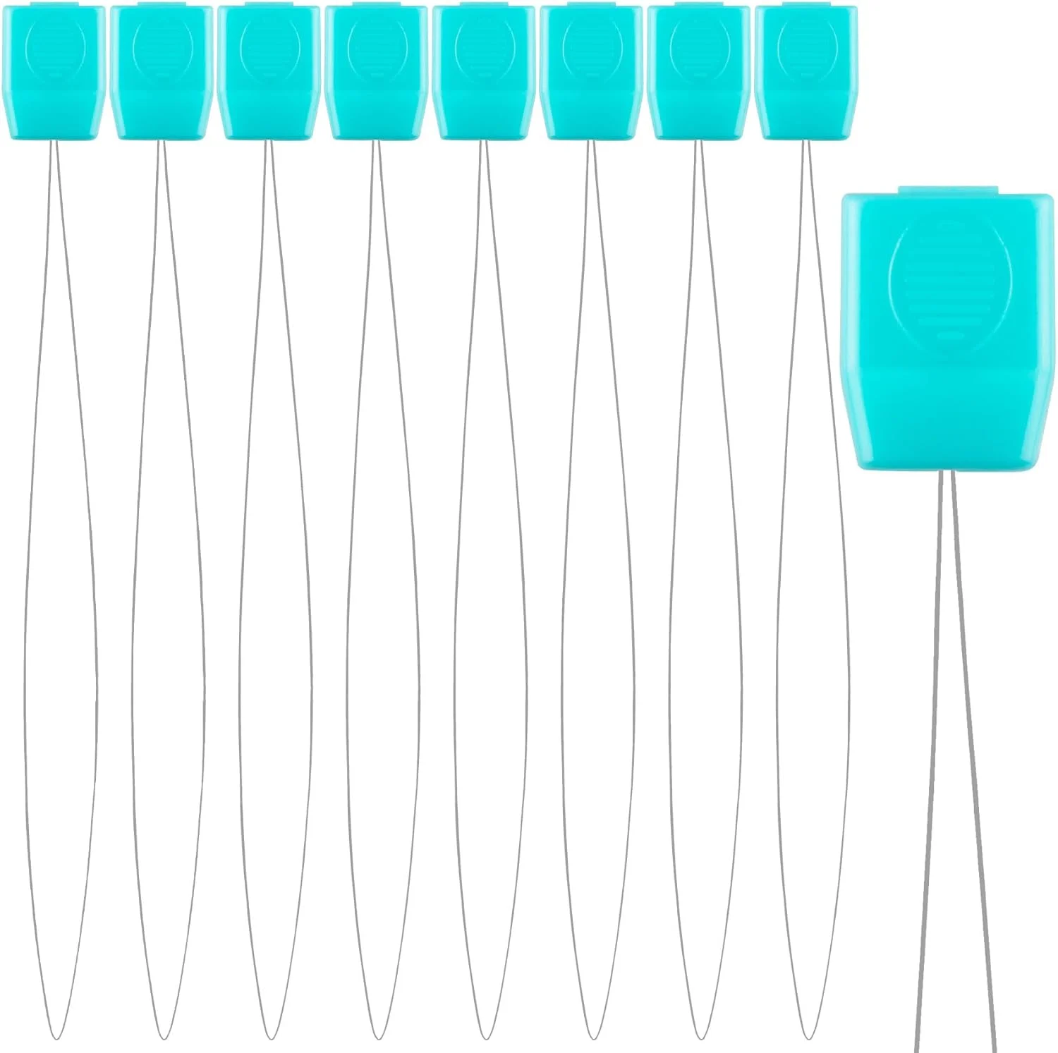 نخ‌کش سوزن پانچ Pndeyo، 8 عددی، 13 سانتی‌متری، ابزار نخ‌کش سوزن پانچ، لوازم جانبی دوخت سوزن نخ‌کشی برای گلدوزی، کوک متقاطع، صنایع دستی DIY