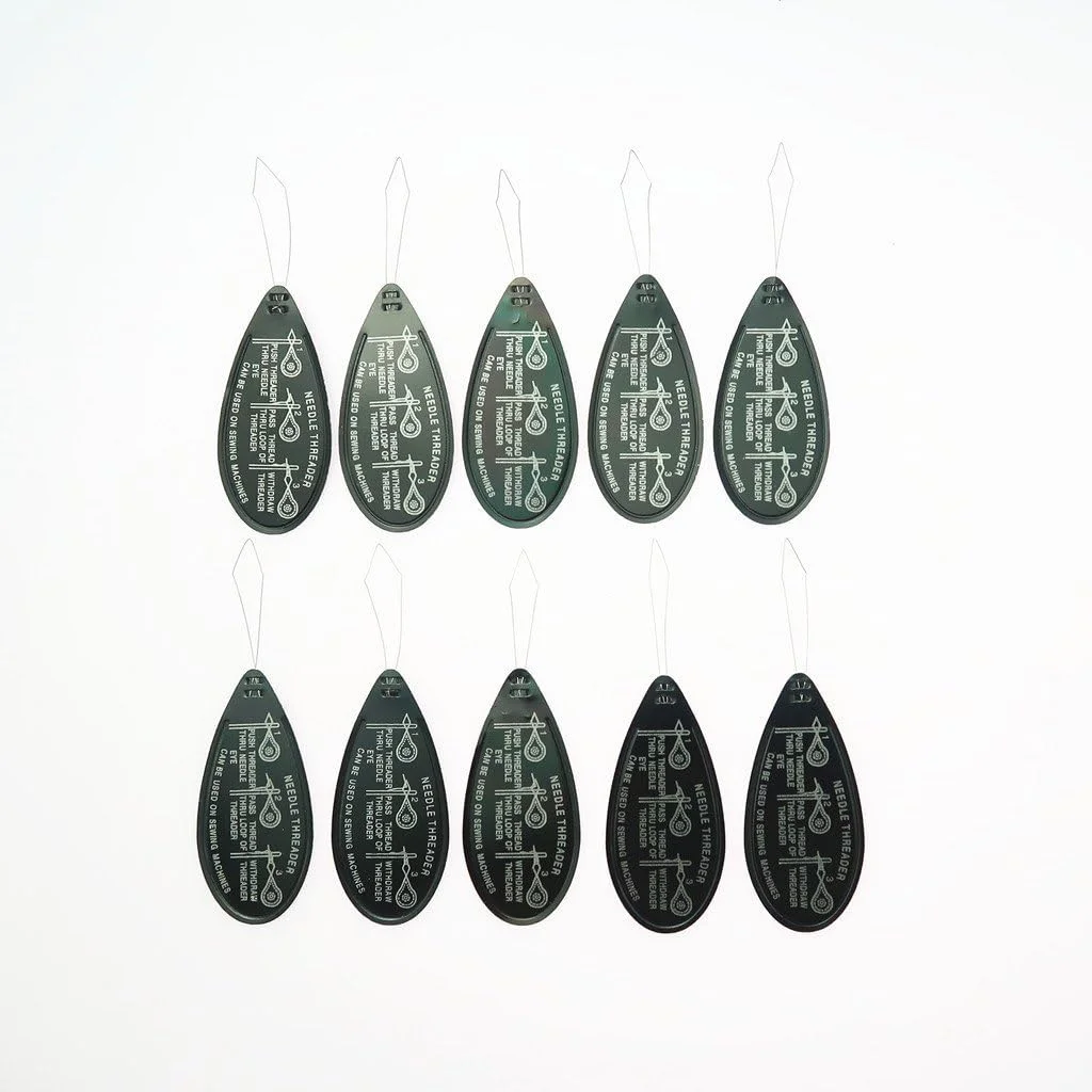 مجموعه سوزن نخ کن چرخ خیاطی، ابزار نخ کردن سوزن، شامل حدود 10 عدد