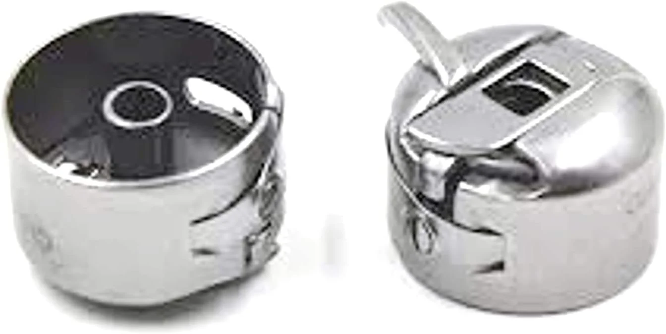 جعبه ماسوره چرخ خیاطی خانگی Pmw مناسب برای چرخ خیاطی خانگی/کارگاهی Singer/Usha/Sapna/Merit/Brother/Rajesh و غیره، 2 عدد