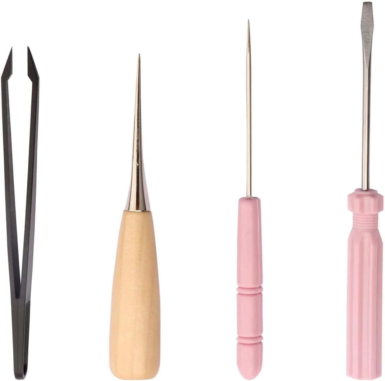 ابزار نصب دکمه فشاری به همراه 19 سری، نصب سایزهای مختلف روی سگک های فلزی #655 (10mm) #633 (12.5mm) #831 (15mm) و برای پنج چنگالی 9.5 میلی متری