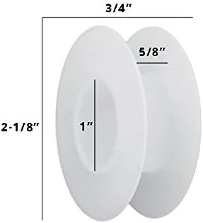 قرقره های پلاستیکی کاربردی - قرقره های پلاستیکی خالی سیم یا نوار (بسته 10 عددی)