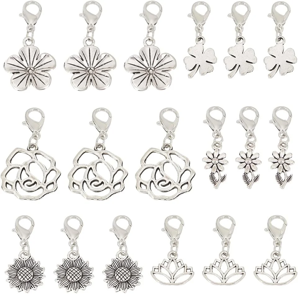 پل زیپ آفتابگردان PLIGREAT، 18 عددی، آویز زیپ فلزی گل جایگزین گل رز نیلوفر آبی تزئین زیپ برای ژاکت چمدان کیف لوازم خیاطی مد لغزنده فلزی پل زیپ آفتابگردان PLIGREAT، 18 عددی، آویز زیپ فلزی گل جایگزین گل رز نیلوفر آبی تزئین زیپ برای ژاکت چمدان کیف لوازم خیاطی مد لغزنده فلزی