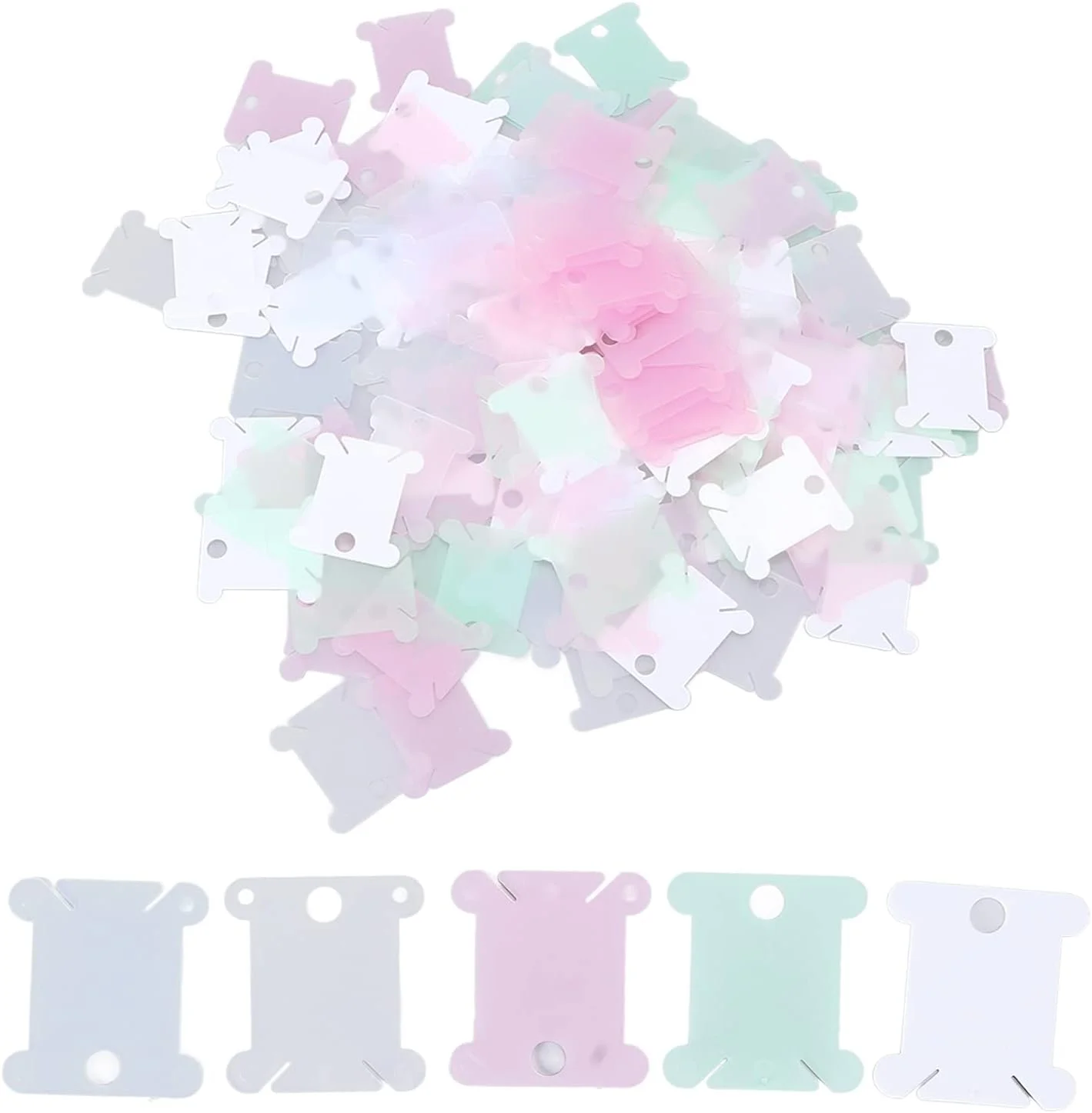 قرقره نخ پلاستیکی، تعداد کافی قرقره نخ دندان برای منزل برای فعالیت های خیاطی