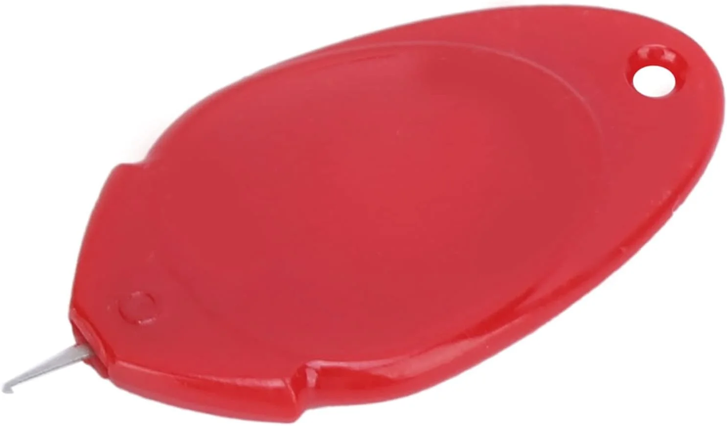 سوزن نخ کن پلاستیکی رنگی با حلقه سیمی، ابزار آسان DIY برای خیاطی و صنایع دستی (قرمز) سوزن نخ کن پلاستیکی رنگی با حلقه سیمی، ابزار آسان DIY برای خیاطی و صنایع دستی (قرمز)