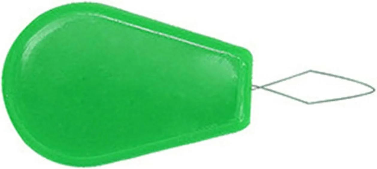 100 عدد سوزن نخ کن پلاستیکی، ابزار وارد کردن نخ سوزن برای خیاطی دستی، گلدوزی و تعمیر لباس