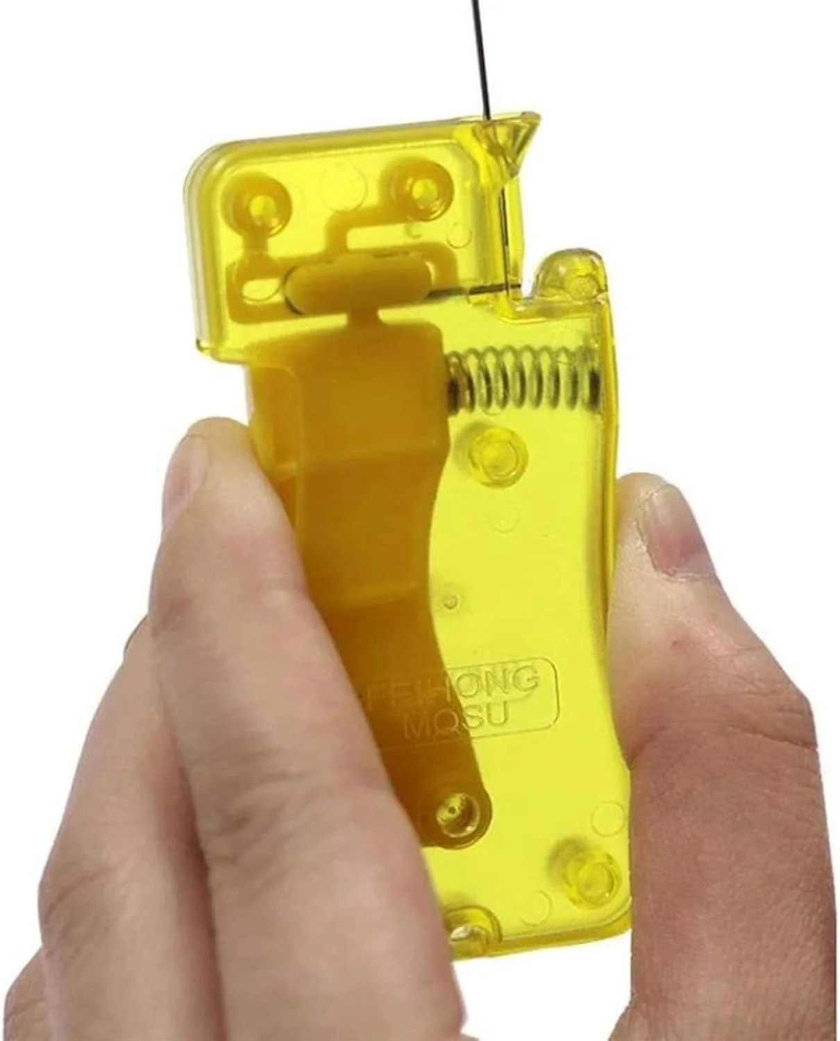 نخ‌کن پلاستیکی ساده، سوزن‌نخ‌کن، سوزن‌نخ‌کن با کاربری آسان، به سالمندان در منزل کمک می‌کند تا از جمع کردن چشم برای پیدا کردن سوراخ سوزن خودداری کنند و نخ کردن سوزن را آسان‌تر می‌کند. (D)