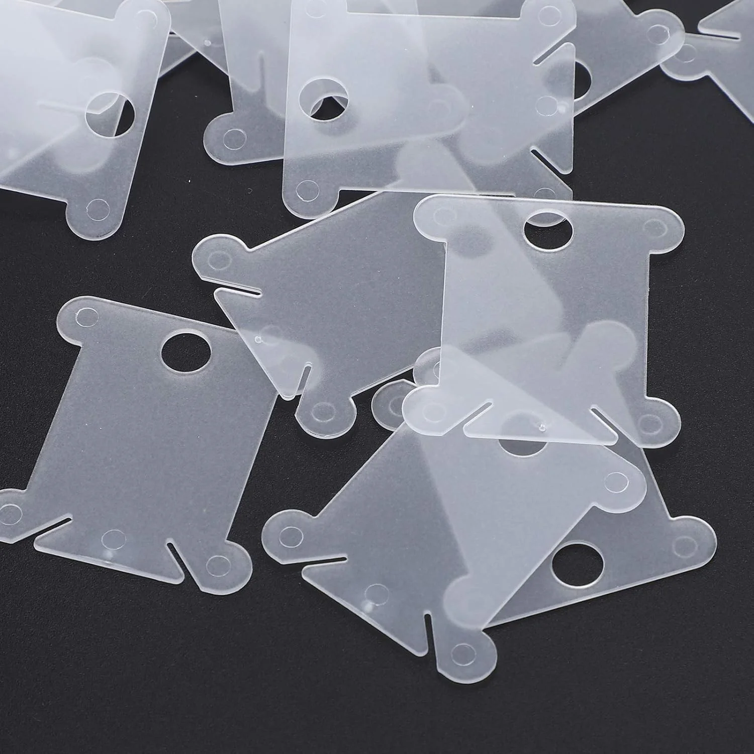 ابزار گلدوزی، تخته نخ پیچ پلاستیکی شفاف، ابزار گلدوزی، سازمان دهنده نخ