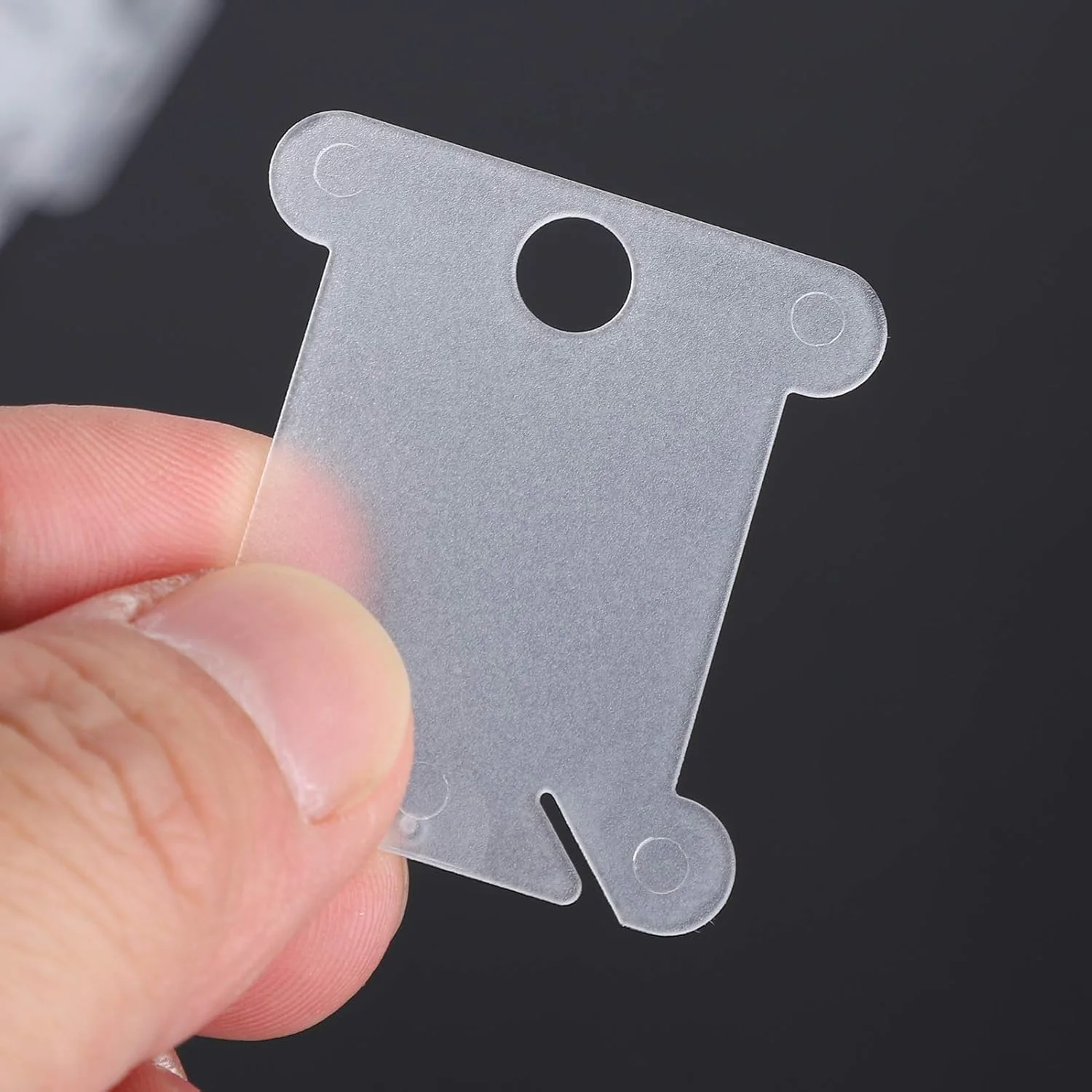 ابزار گلدوزی، تخته نخ پیچ پلاستیکی شفاف، ابزار گلدوزی، سازمان دهنده نخ