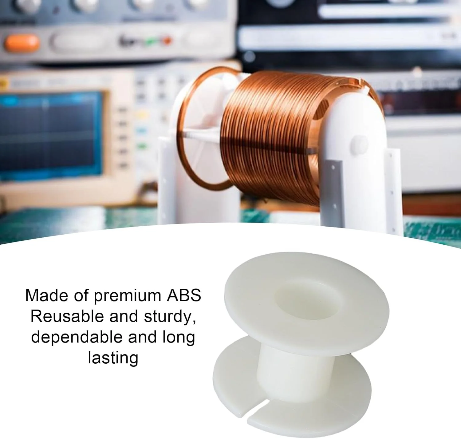 20 عدد قرقره خالی 39 میلی متری، بوبین سیم پلاستیکی برای زنجیر، نخ های قلاب بافی، سازمان دهنده سیم ها، قرقره های سیم پیچ بلندگو برای سیم پیچ القایی تقسیم کننده فرکانس بلندگو