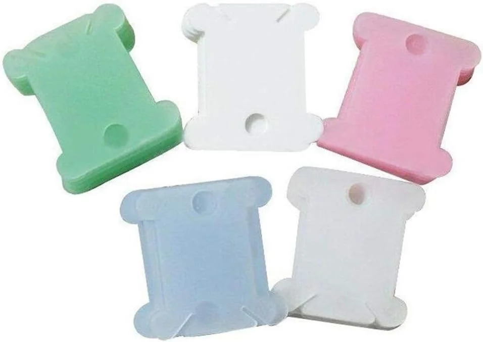 100 عدد قرقره نخ دندان پلاستیکی، کارت قرقره نخ دندان، نگهدارنده و سازمان دهنده نخ 100 عدد قرقره نخ دندان پلاستیکی، کارت قرقره نخ دندان، نگهدارنده و سازمان دهنده نخ