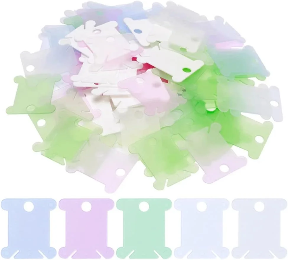 100 عدد ماسوره پلاستیکی گلدوزی، ماسوره های نخ دندان رنگارنگ، ماسوره های کوک متقاطع، نگهدارنده های سازمان دهنده نخ، کارت های نخ گلدوزی، کیت های خیاطی DIY 100 عدد ماسوره پلاستیکی گلدوزی، ماسوره های نخ دندان رنگارنگ، ماسوره های کوک متقاطع، نگهدارنده های سازمان دهنده نخ، کارت های نخ گلدوزی، کیت های خیاطی DIY