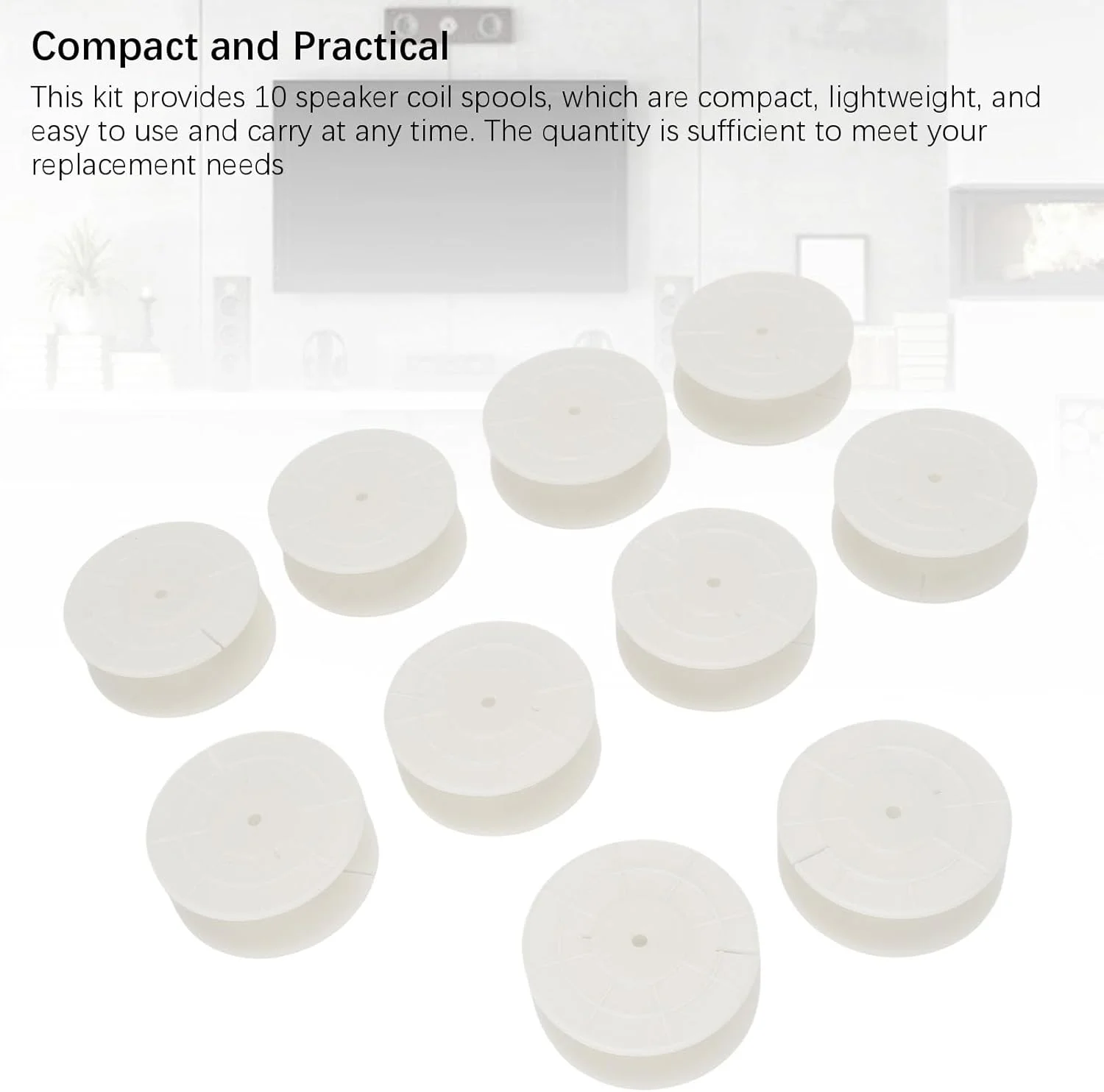 10 عدد قرقره سیم خالی پلاستیکی 80 میلی متری، قرقره های خالی سفید برای زنجیر، نخ های قلاب بافی، سیم ها، سازمان دهنده سیم، قرقره سیم پیچ برای خیاطی، گلدوزی، صنایع دستی