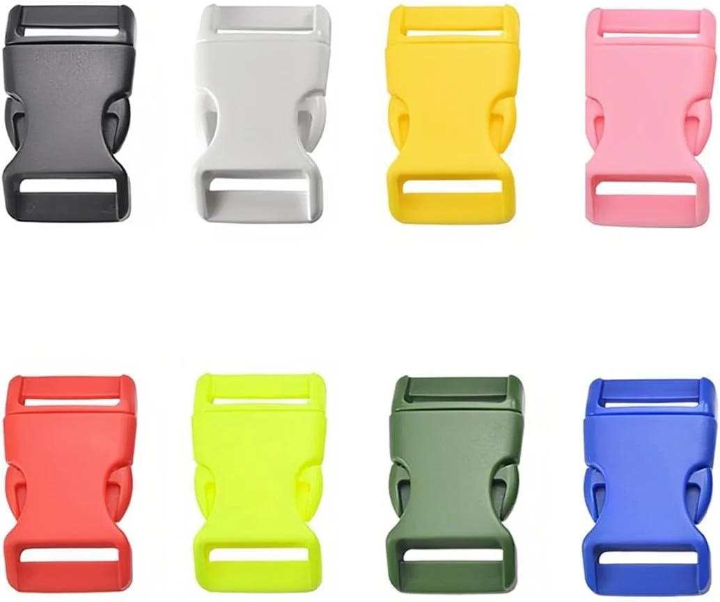 8 عدد سگک پلاستیکی 3/8 اینچی برای دستبند پاراکورد