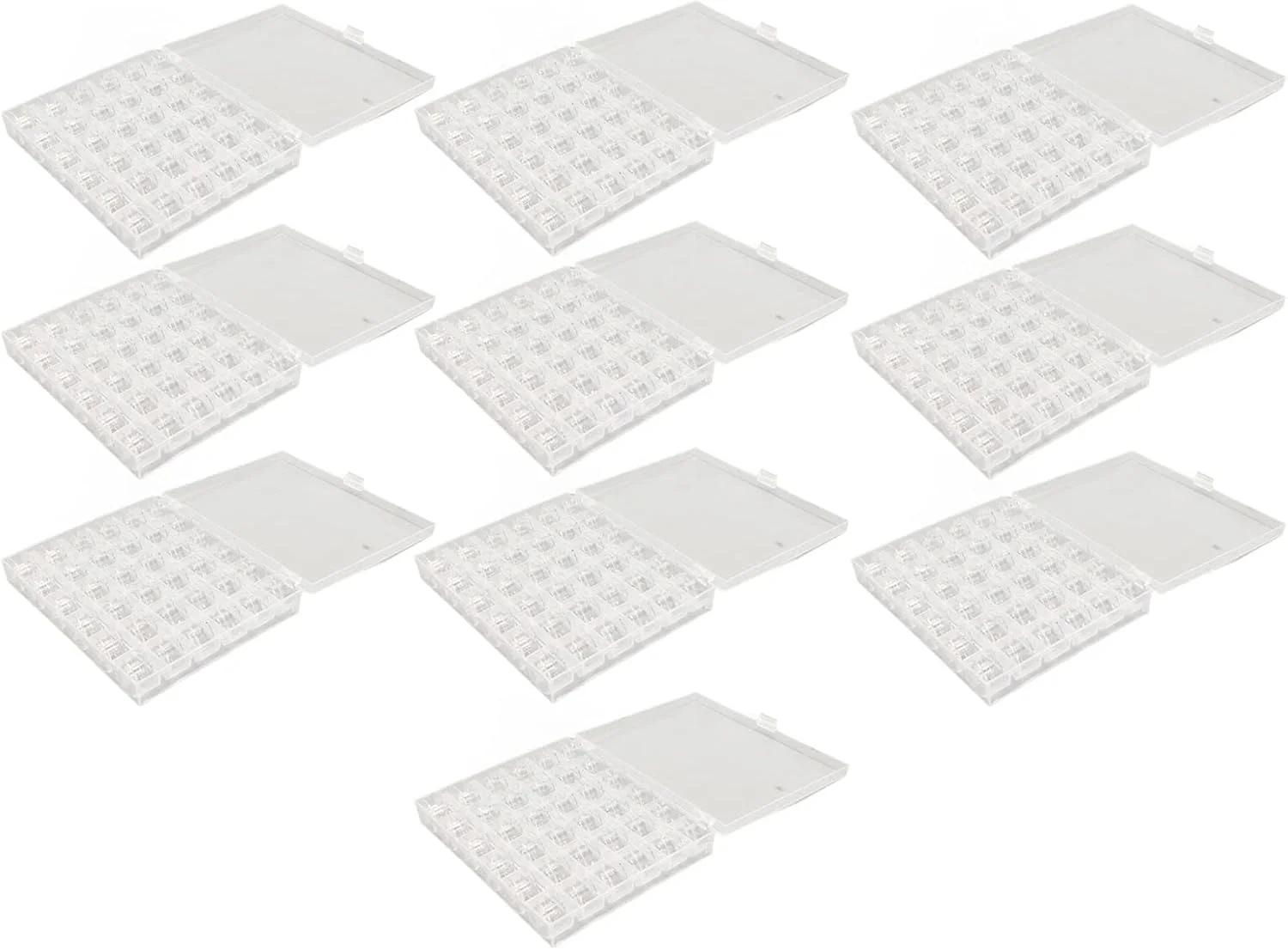 ماسوره پلاستیکی، ماسوره چرخ خیاطی 10 ست برای مصارف خانگی