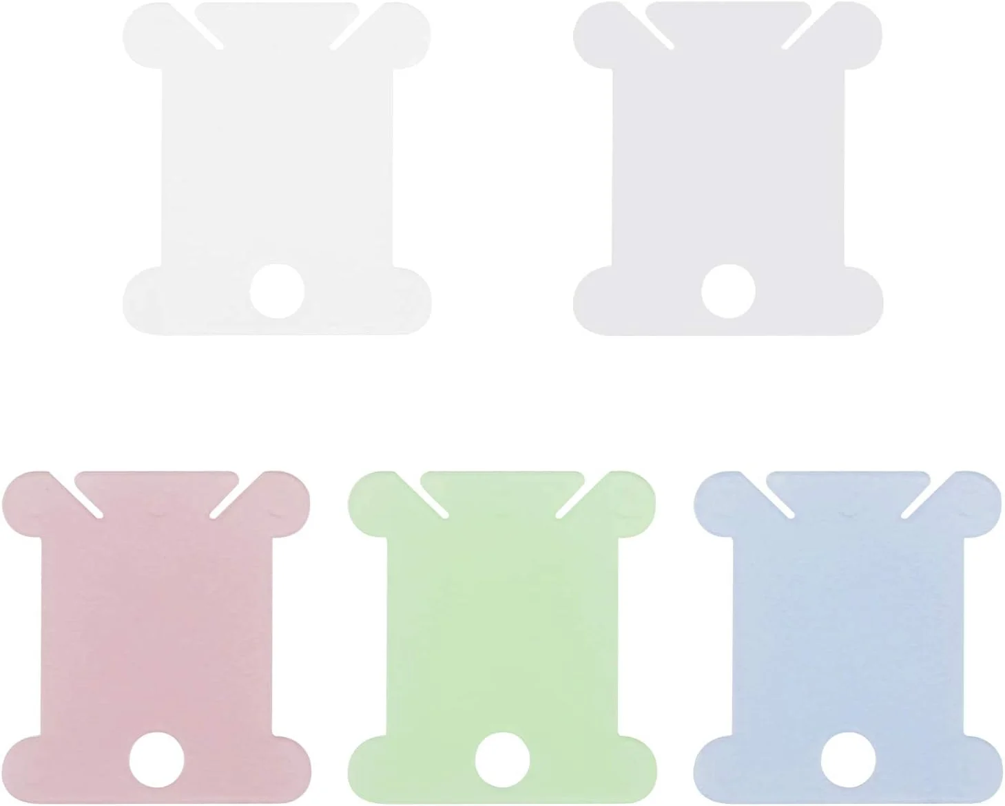 240 عدد ماسوره نخ پلاستیکی، مجموعه سازمان دهنده نخ چند رنگ، برای سازماندهی نخ کوبلن دوزی، نگهداری نخ خیاطی DIY، ماسوره پلاستیکی خیاطی DIY برای نگهداری نخ پنبه ای