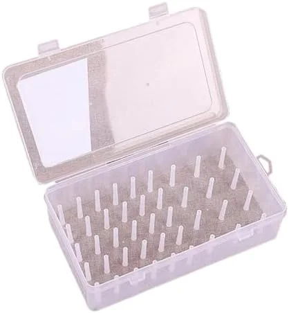 جعبه خیاطی، جعبه نگهداری ماسوره پلاستیکی، نخ گلدوزی و لوازم خیاطی، جعبه خالی نگهدارنده قرقره نخ، کیت خیاطی برای بزرگسالان