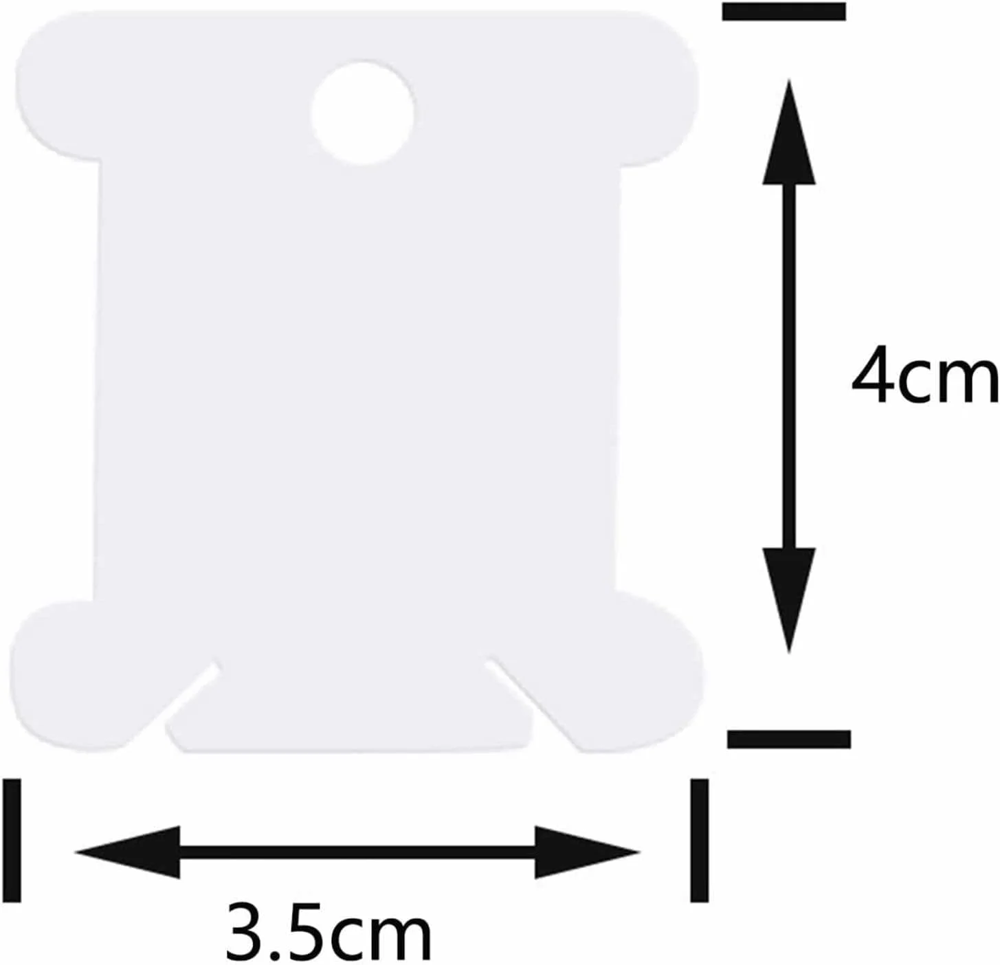100 عدد قرقره نخ دندان پلاستیکی، کارت نخ دندان پلاستیکی، قرقره نخ گلدوزی، سازمان دهنده قرقره نخ دندان، کارت نخ با نخ پیچ برای بافندگی کوک متقاطع، صنایع دستی DIY، نگهداری خیاطی