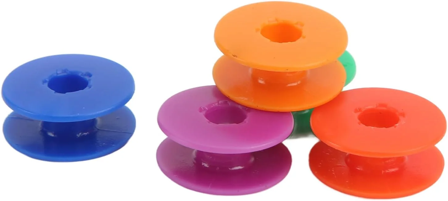 100 عدد ماسوره پلاستیکی تخت، ماسوره های پلاستیکی رنگارنگ، ماسوره مقاوم در برابر حرارت بالا، ماسوره های چرخ خیاطی و گلدوزی 100 عدد ماسوره پلاستیکی تخت، ماسوره های پلاستیکی رنگارنگ، ماسوره مقاوم در برابر حرارت بالا، ماسوره های چرخ خیاطی و گلدوزی