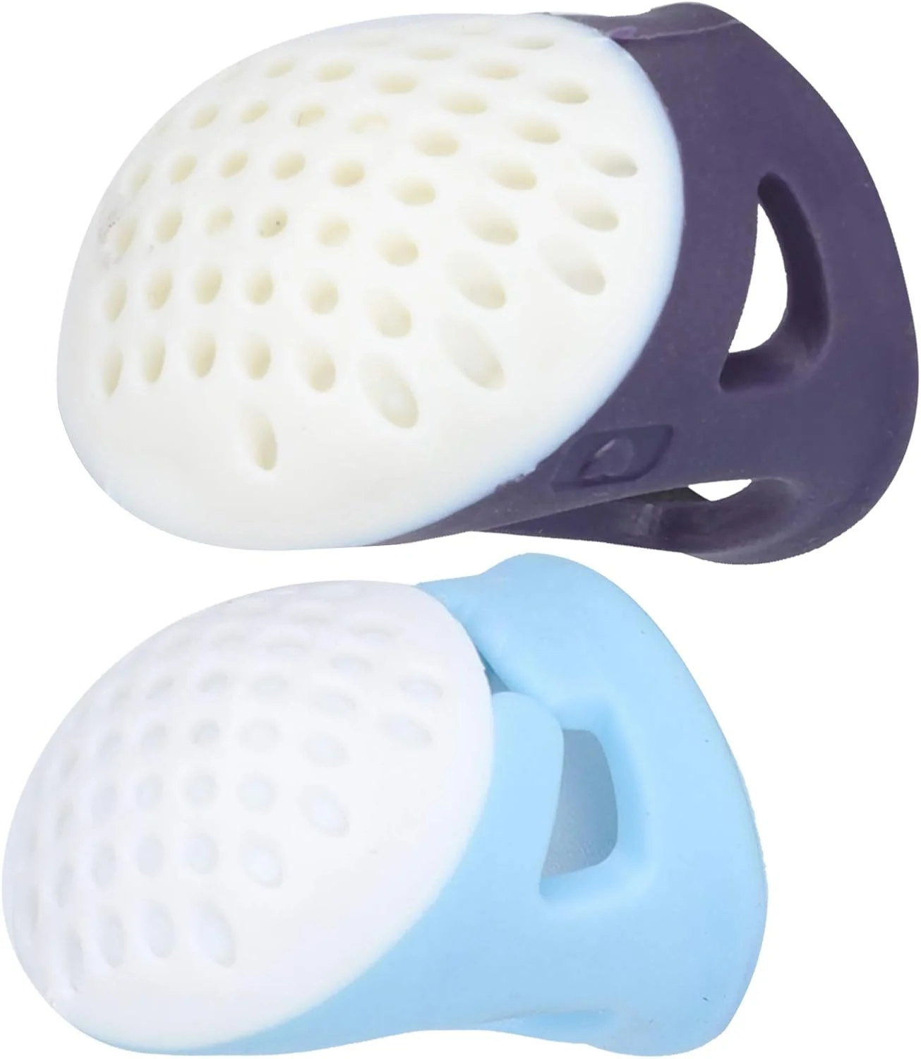 محافظ انگشت پینسوفی، محافظ نوک انگشت، انگشتانه نرم 2 عددی مناسب برای کارهای دستی، گلدوزی، خیاطی خانگی