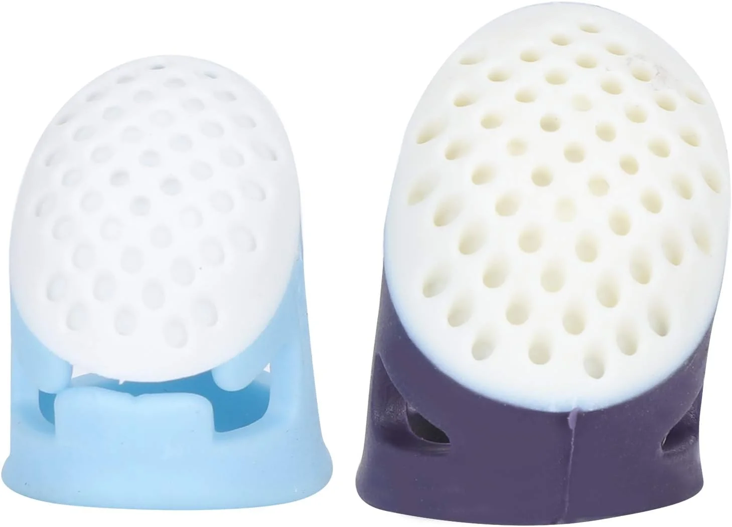 محافظ انگشت پینسوفی، محافظ نوک انگشت، انگشتانه نرم 2 عددی مناسب برای کارهای دستی، گلدوزی، خیاطی خانگی