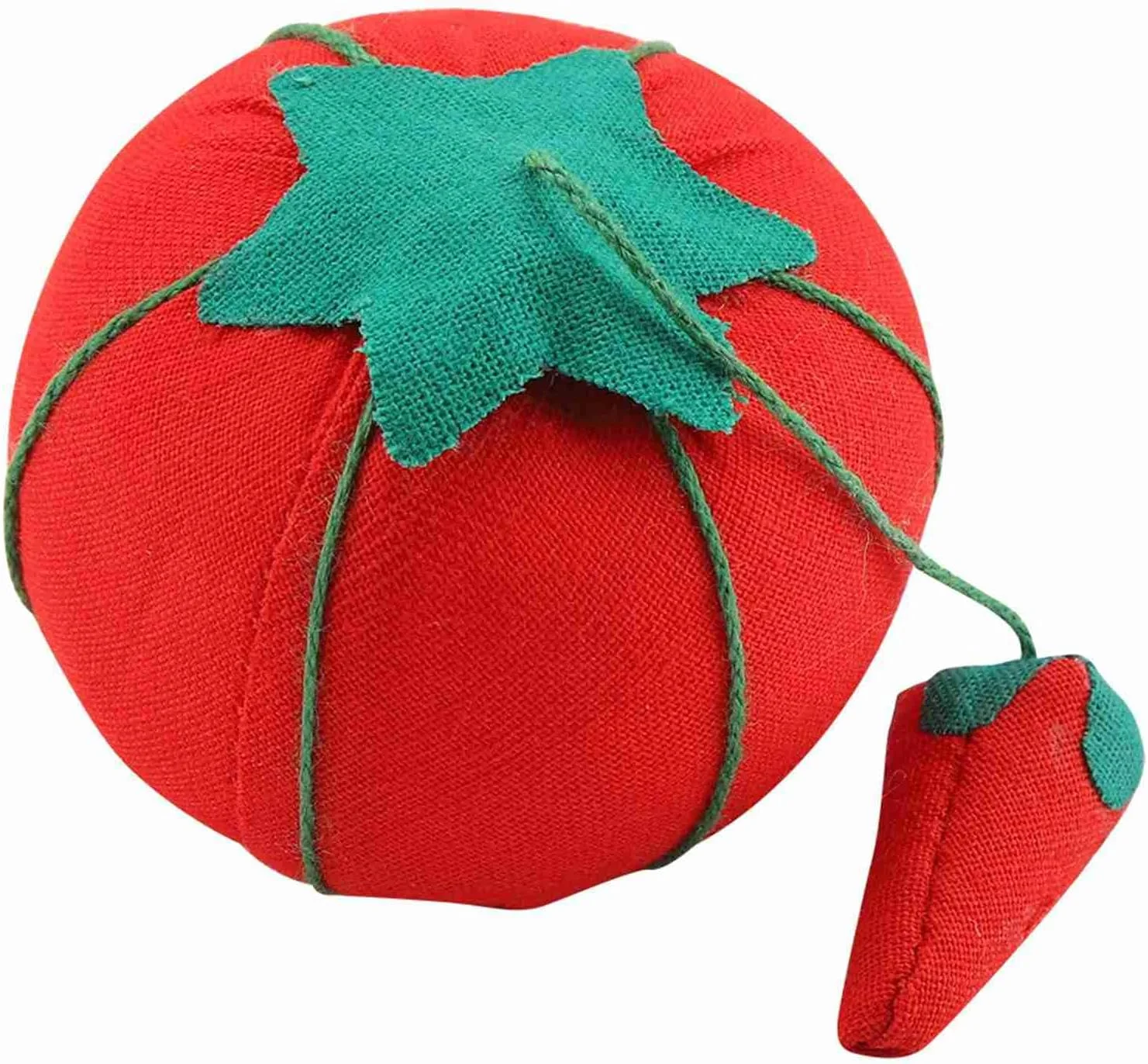 دو عدد جای سوزن طرح گوجه فرنگی، نگهدارنده سوزن خیاطی، جذاب و چشم نواز، مناسب برای نگهداری سوزن ها