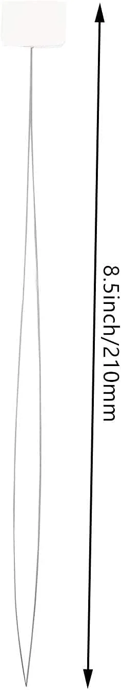 نخ‌کش سوزن JSM، 6 عددی، مناسب برای نخ دندان گلدوزی، ابزار کاردستی کوک ضربدری برای خیاطی دستی DIY، 20 سانتی‌متر (به همراه 6 عدد نخ‌کش سوزن کوچک هدیه)