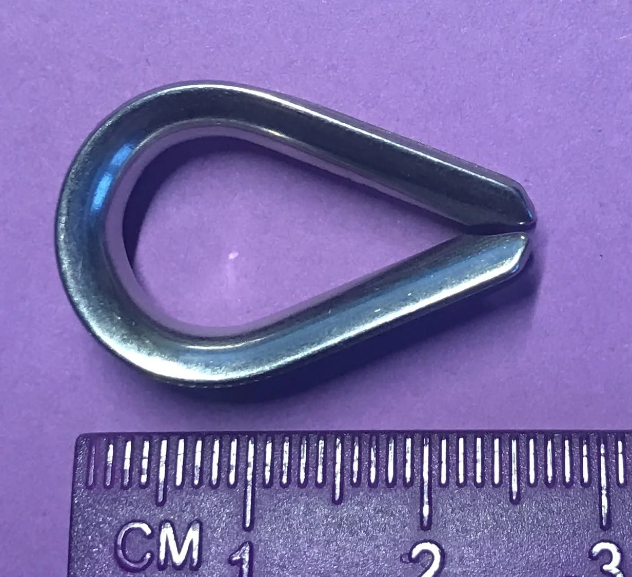 ۱۰ عدد انگشتانه طناب استیل ضد زنگ 316 گرید دریایی 4 میلی متر برای طناب سایز 5/32 اینچ