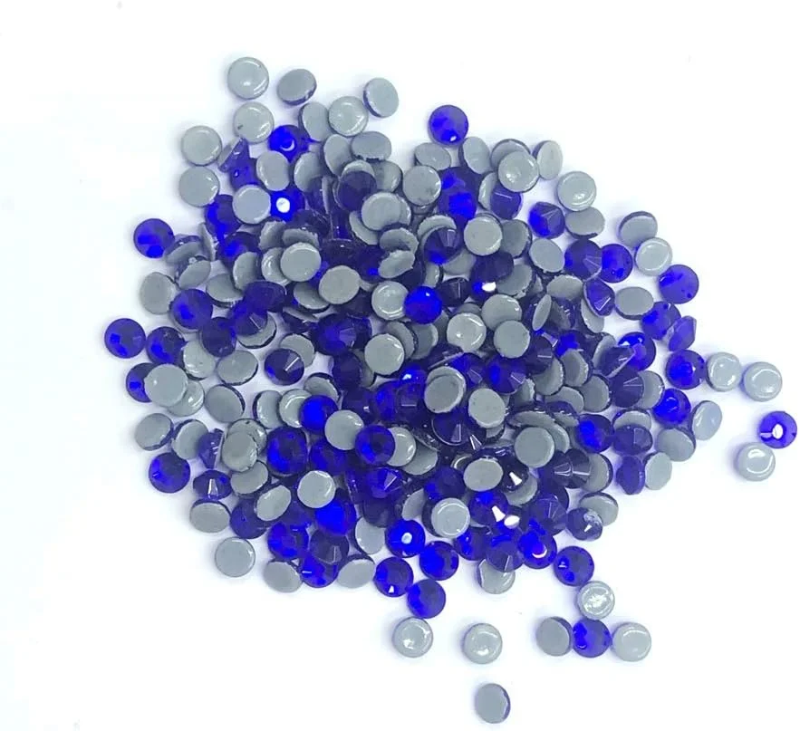 1440 عدد نگین اتویی (حرارتی) 3 میلی متری (SS 10) رنگ آبی کاپری