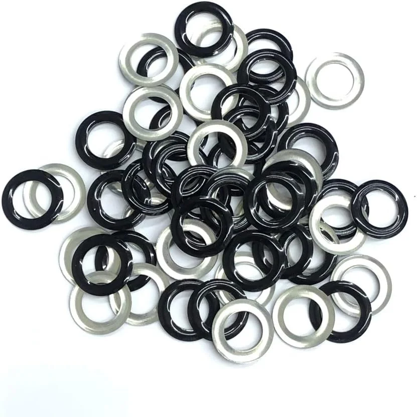 ۷۰۰ عدد حلقه فلزی اتو، ۲۱ میلی متر، رنگ طلایی مشکی