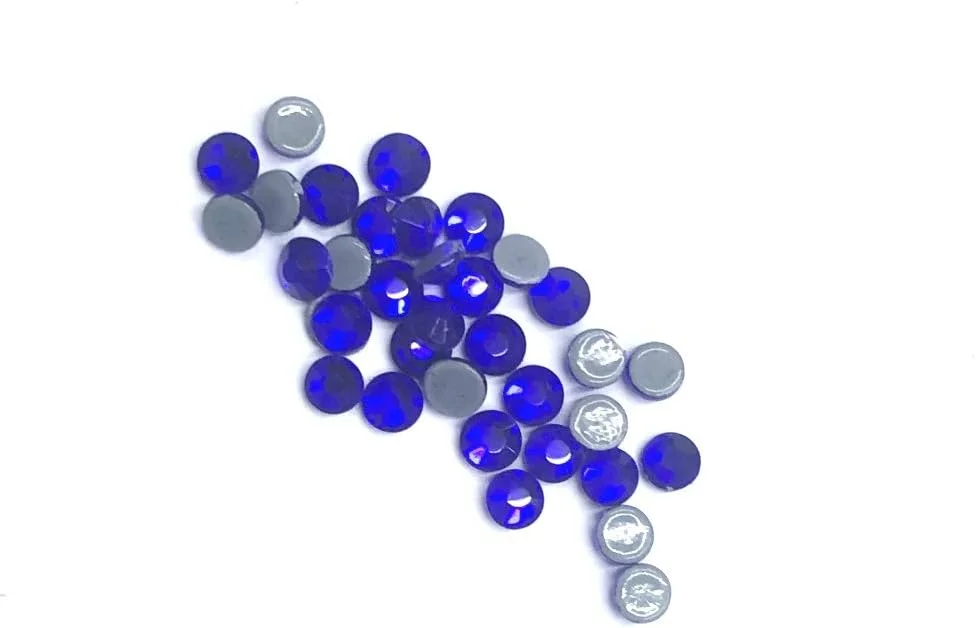 1440 عدد نگین اتویی (حرارتی) 3 میلی متری (SS 10) رنگ آبی کاپری