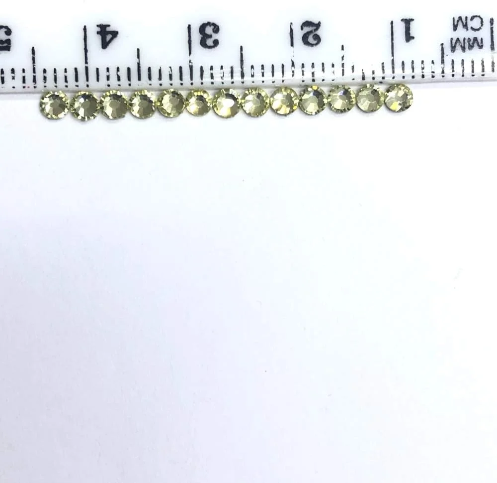 1440 عدد نگین اتویی (حرارتی) 3 میلی متری (SS 10) رنگ نرگسی