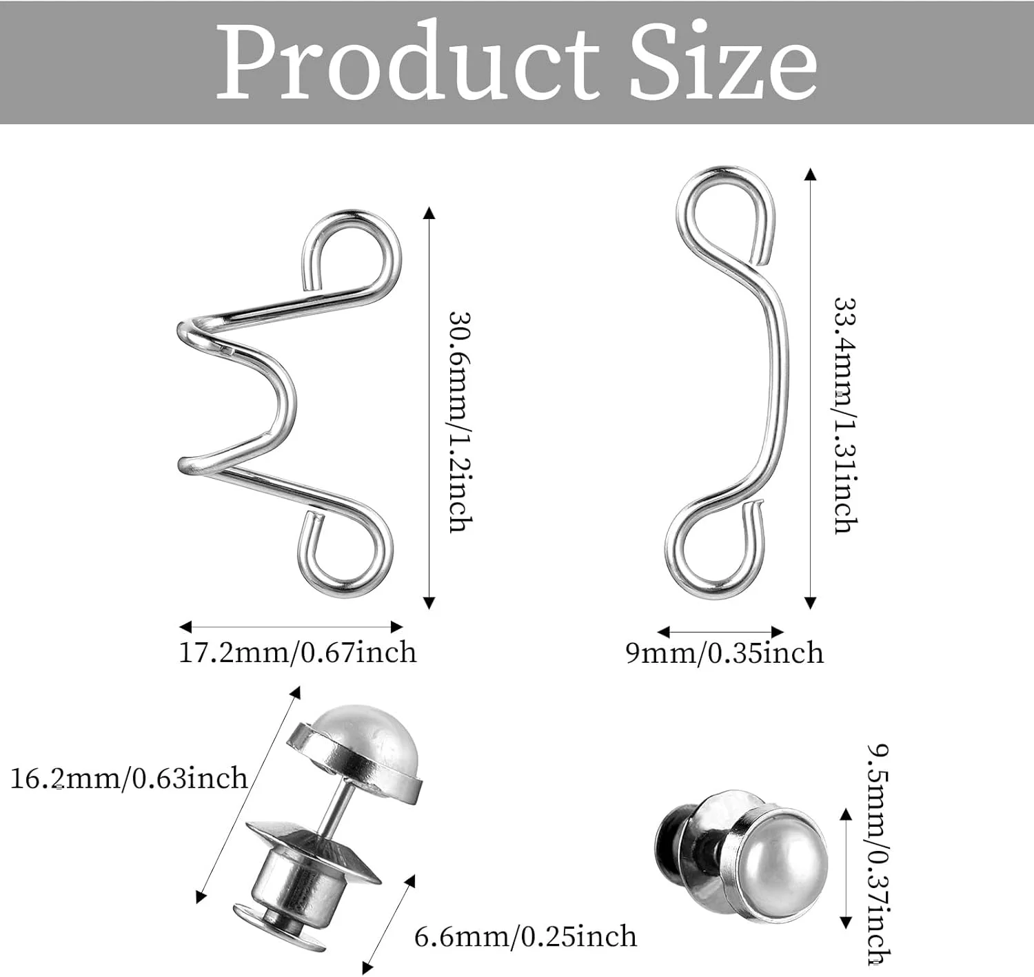 24 عدد دکمه جین، ست تنظیم کننده سگک کمر قابل تنظیم، 4 ست دکمه افزایش دهنده کمر شلوار جین مرواریدی، دکمه افزایش دهنده شلوار جین بدون نیاز به دوخت برای شلوار جین، لباس