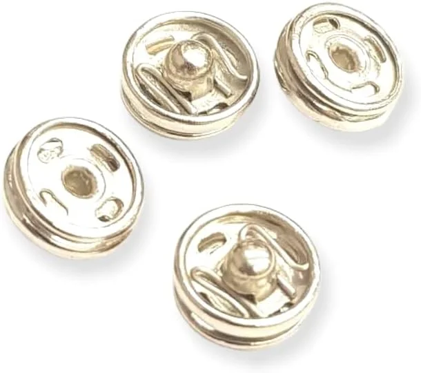 دکمه فشاری فلزی 48 عددی (8.5 میلی متر - رنگ نقره ای)