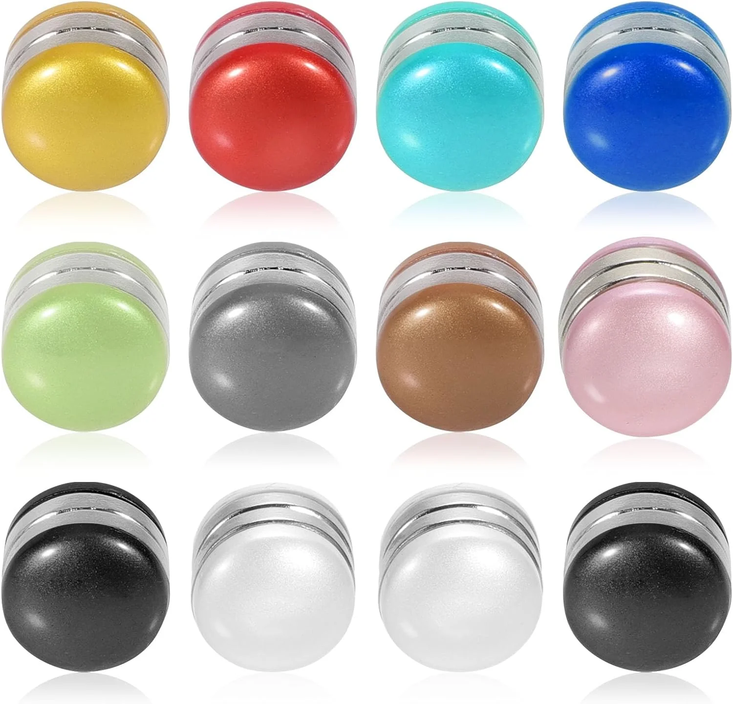 سنجاق های مغناطیسی حجاب PHOGARY، 12 عددی، سنجاق های مغناطیسی قوی برای روسری حجاب، سنجاق مغناطیسی چند منظوره براق برای روسری و لباس حجاب دخترانه (10 رنگ) سنجاق های مغناطیسی حجاب PHOGARY، 12 عددی، سنجاق های مغناطیسی قوی برای روسری حجاب، سنجاق مغناطیسی چند منظوره براق برای روسری و لباس حجاب دخترانه (10 رنگ)